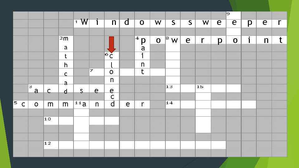 W i a c c m a t h c a d o m