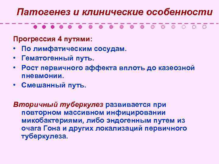 Патогенез и клинические особенности Прогрессия 4 путями: • По лимфатическим сосудам. • Гематогенный путь.