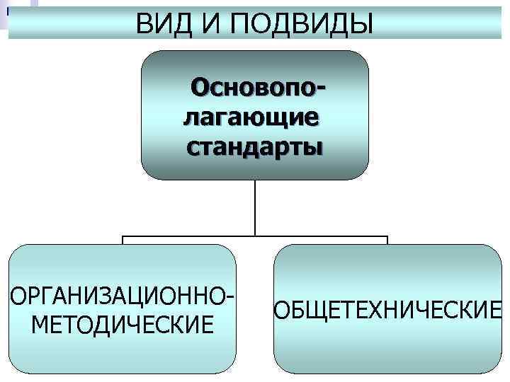 Вид и подвид