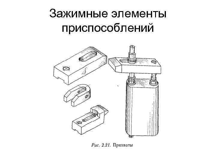 Элементы приспособления