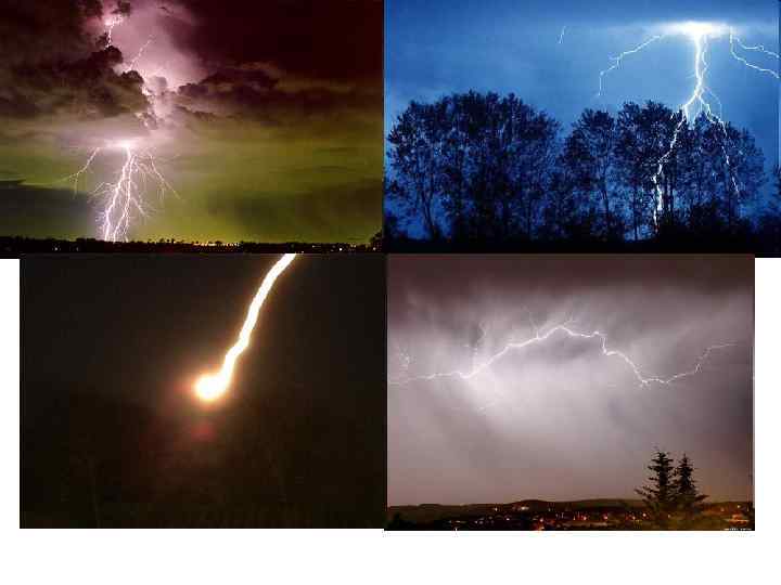 Молния - гигантский электрический искровой разряд в атмосфере, проявляющийся обычно яркой вспышкой света и