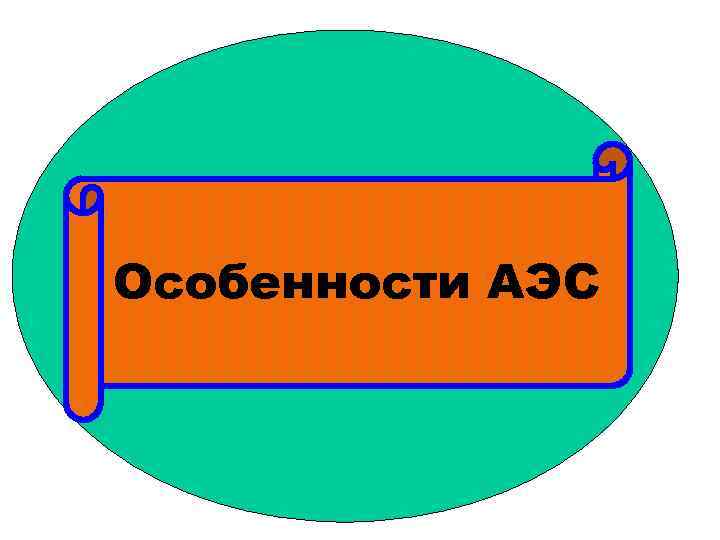 Особенности АЭС Особенности АЭС 