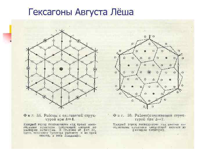 Кристаллер теория центральных. Теория центральных мест Кристаллера.