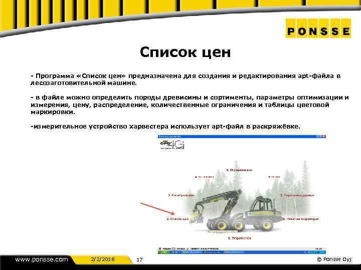 Список цен - Программа «Список цен» предназначена для создания и редактирования арt-файла в лесозаготовительной