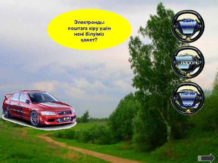Электронды поштаға кіру үшін нені білуіміз қажет? Сайт адресін пароль Логин және пароль 