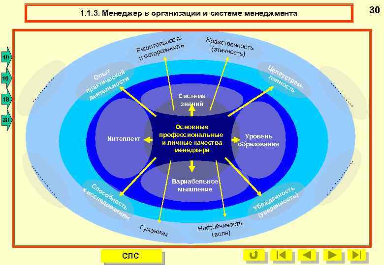 30 1. 1. 3. Менеджер в организации и системе менеджмента 1. 1. 3. Основные