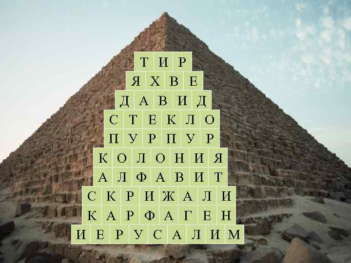 Т И Р Я Х В Е Д А В И Д С Т