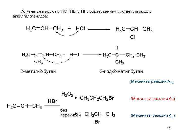 Реакции с алкенами. Алкены реагируют с. Алкен + HCL. Алкены с HCL. Алкен + hbr.