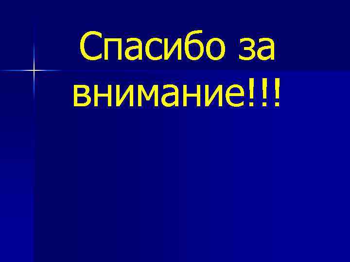 Спасибо за внимание!!! 