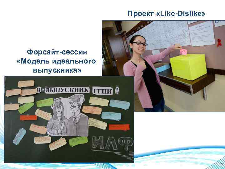 Проект «Like-Dislike» Форсайт-сессия «Модель идеального выпускника» 