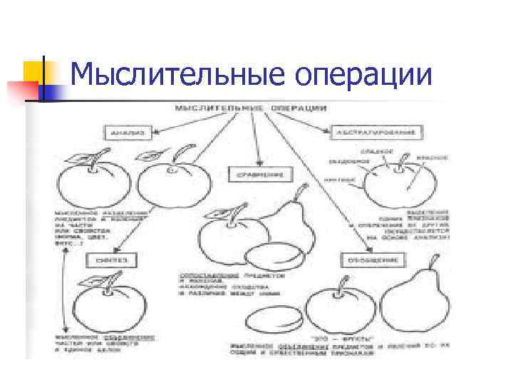 Мыслительные операции 