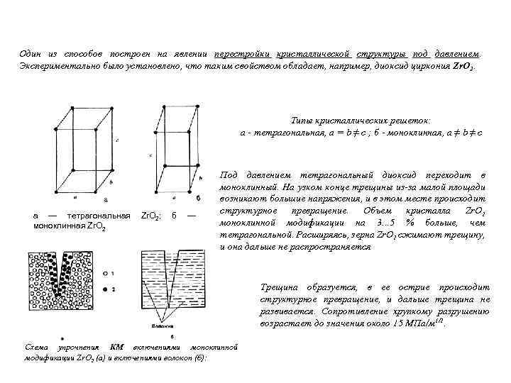 Один из способов построен на явлении перестройки кристаллической структуры под давлением. Экспериментально было установлено,
