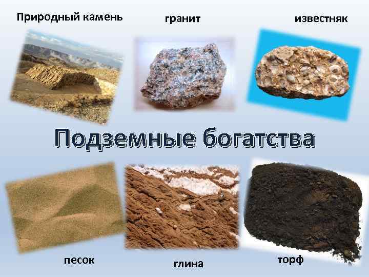 Псковский полезные ископаемые. Песок глина известняк гранит. Песок глина известняк. Гранит камень известняк. Полезные ископаемые глина торф.