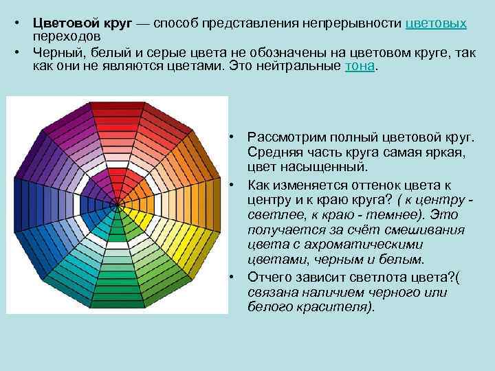 Зонт цветовая схема слова