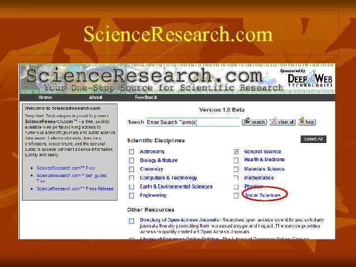 Science. Research. com 