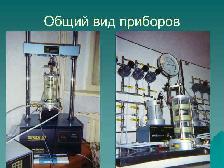 Общий вид приборов 