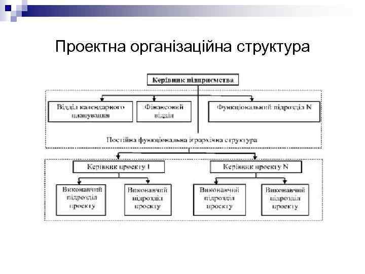 Проектна організаційна структура 
