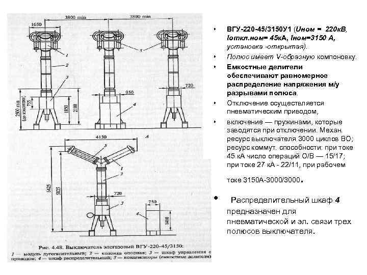   Пневматический привод 1 – клапанное уст во, 2 – сил. часть привода,