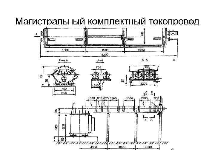 Магистральный комплектный токопровод 