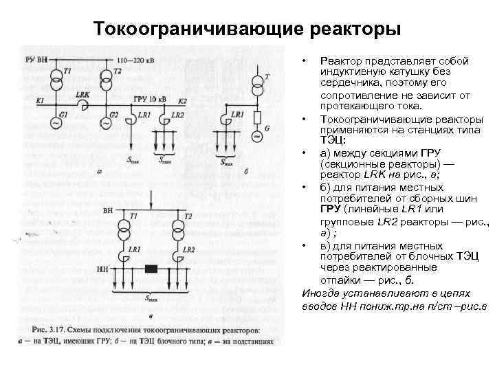 Реактор обозначение на схеме