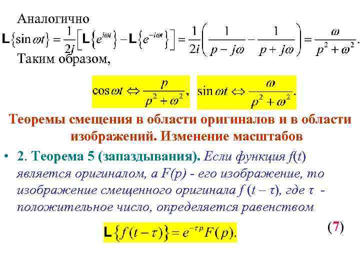 Обратное изображение лапласа