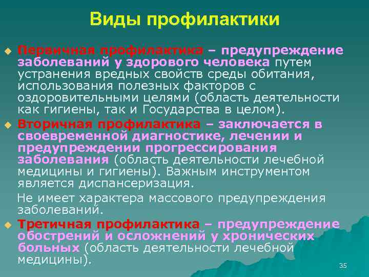 Гигиенические факторы среды