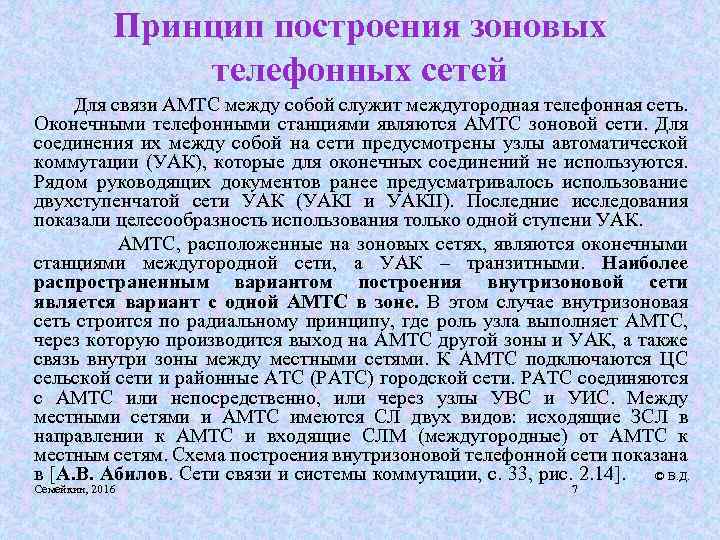 Принцип построения зоновых телефонных сетей Для связи АМТС между собой служит междугородная телефонная сеть.