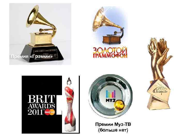 Премия «Грэмми» Премии Муз-ТВ (больше нет) 
