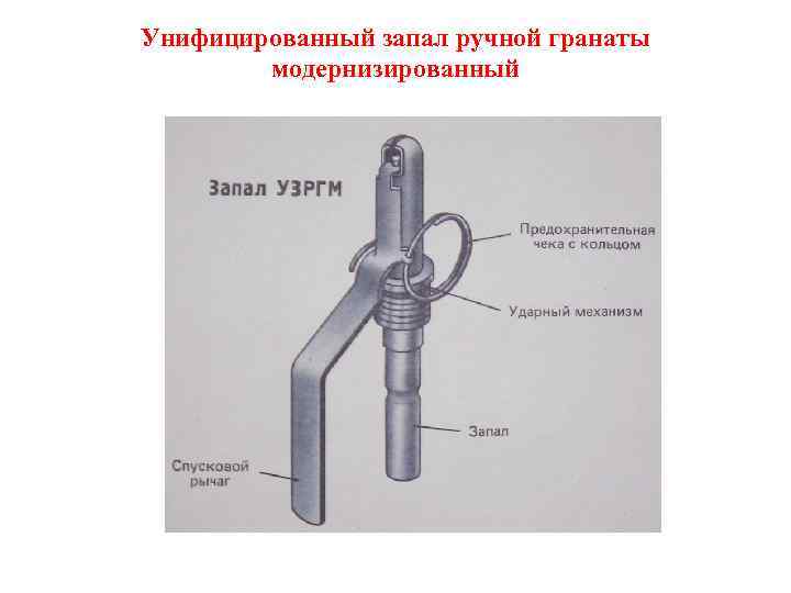 Унифицированный запал ручной гранаты модернизированный 