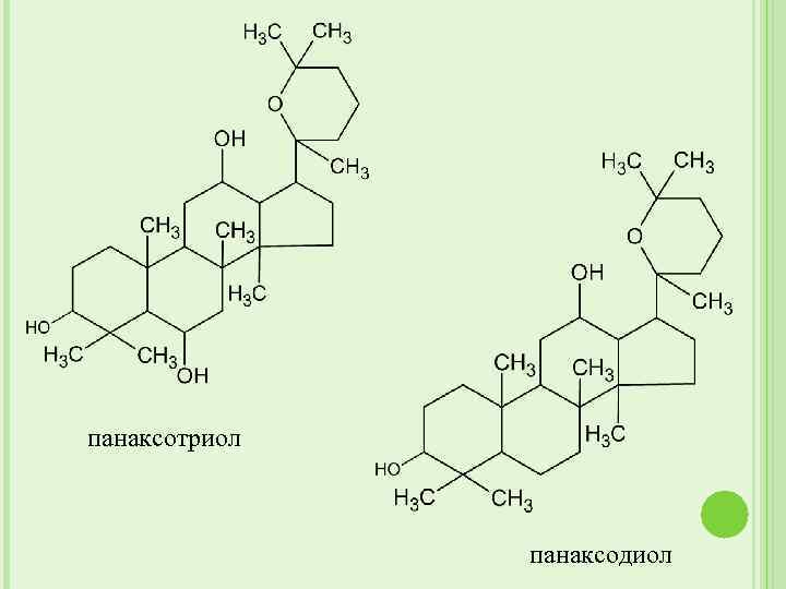 панаксотриол панаксодиол 