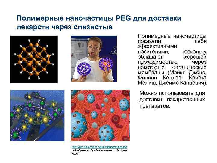 Полимерные наночастицы PEG для доставки лекарств через слизистые Полимерные наночастицы показали себя эффективными носителями,
