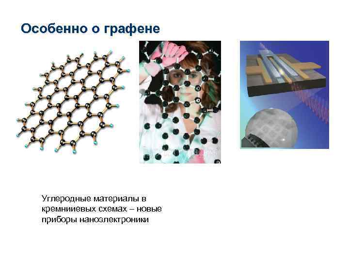 Особенно о графене Углеродные материалы в кремнииевых схемах – новые приборы наноэлектроники 
