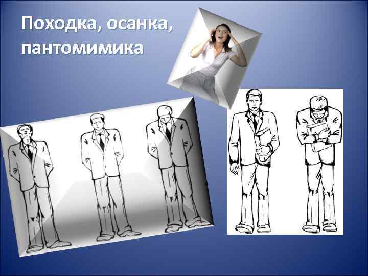 Походка, осанка, пантомимика 