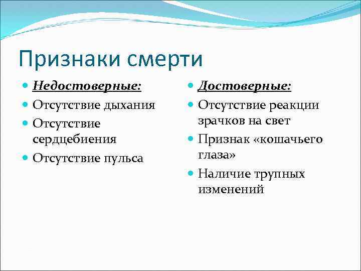 Признаки наступления. Достоверные симптомы биологической смерти. Достоверные симптомы клинической смерти. Достоверные признаки смерти. Признаки смерти патанатомия.