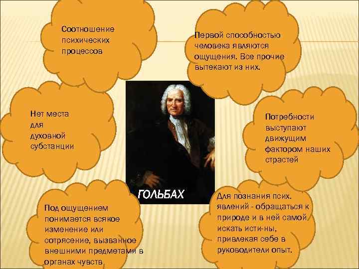 Соотношение психических процессов Первой способностью человека являются ощущения. Все прочие вытекают из них. Нет