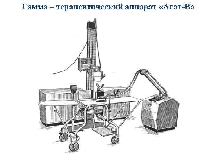 Гамма – терапевтический аппарат «Агат-В» 