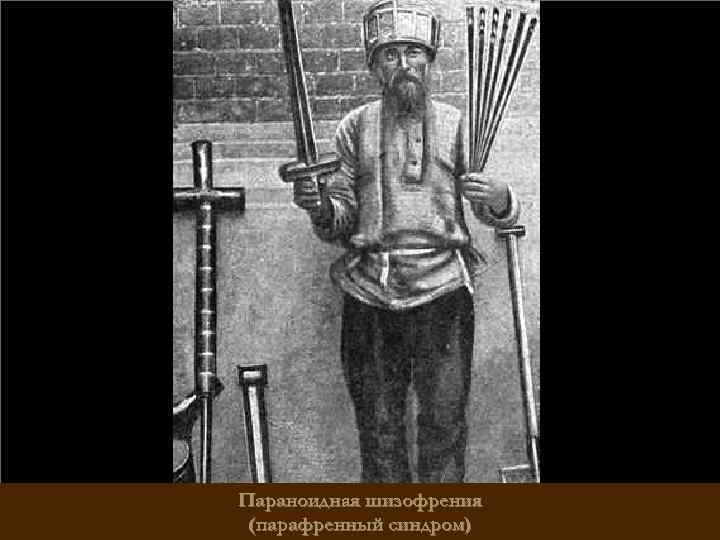 Параноидная шизофрения (парафренный синдром) 