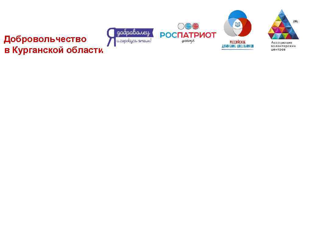 2 5 ￼ Добровольчество в Курганской области 25 