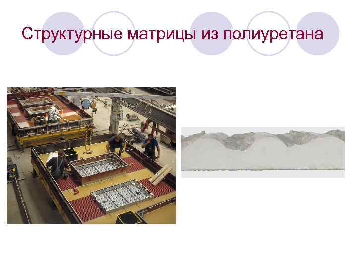 Структурные матрицы из полиуретана 