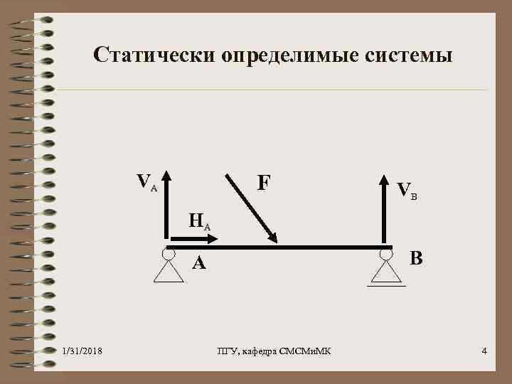 Система на рисунке является