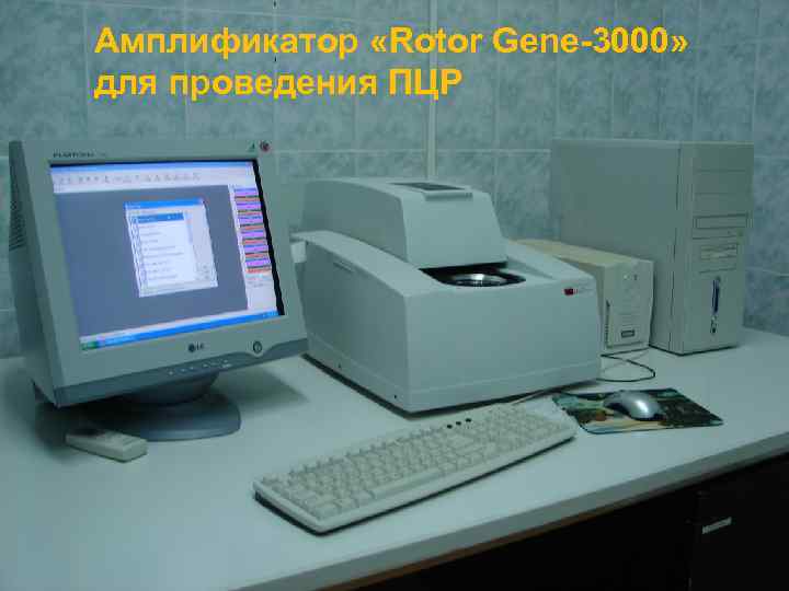 Амплификатор «Rotor Gene-3000» для проведения ПЦР РНПЦ ОМР им. Н. Н. Александрова 
