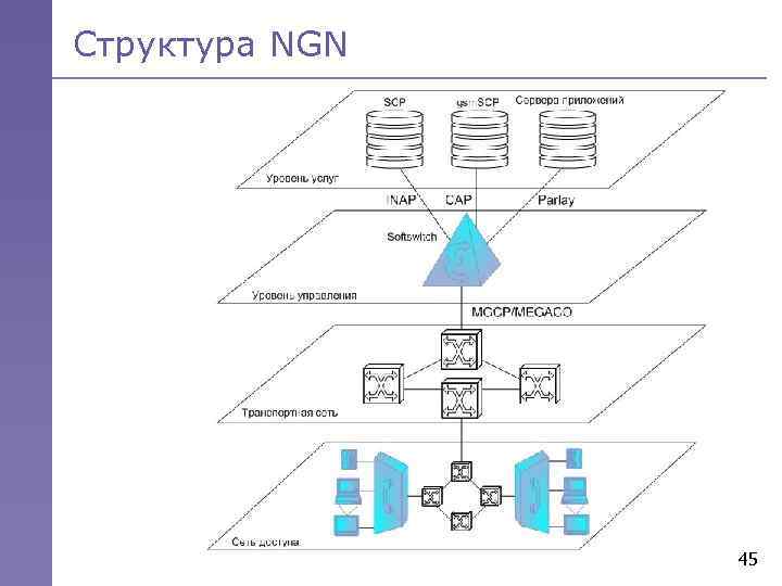 Структура NGN 45 