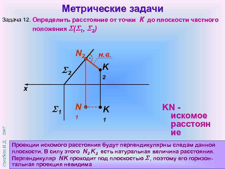 Расстояние от точки до прямой на плоскости. Определение расстояния от точки до плоскости. Расстояние от точки до плоскости частного положения. Определить расстояние от точки до плоскости. Определение расстояния от точки до плоскости частного положения.