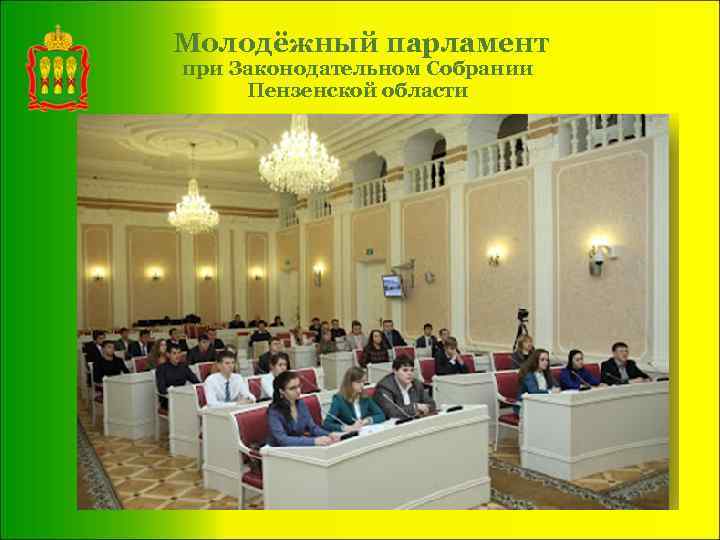 Молодёжный парламент при Законодательном Собрании Пензенской области 