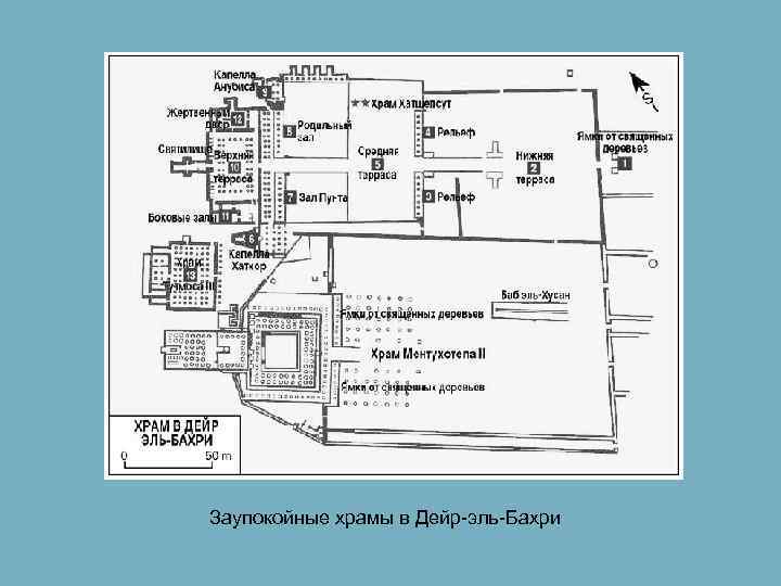 Заупокойные храмы в Дейр-эль-Бахри 