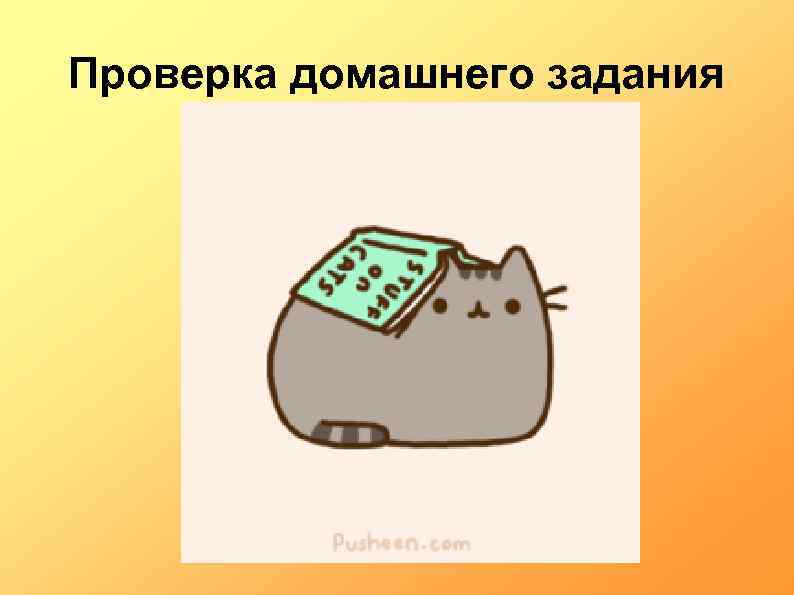 Проверка домашнего задания 