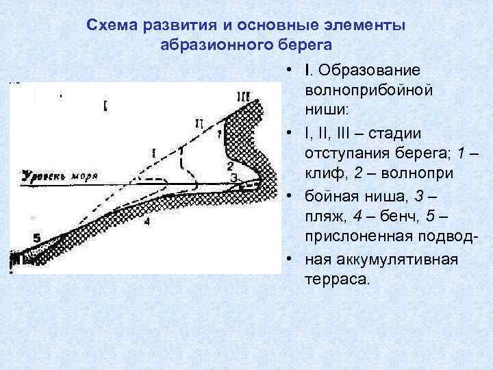 Берег схема