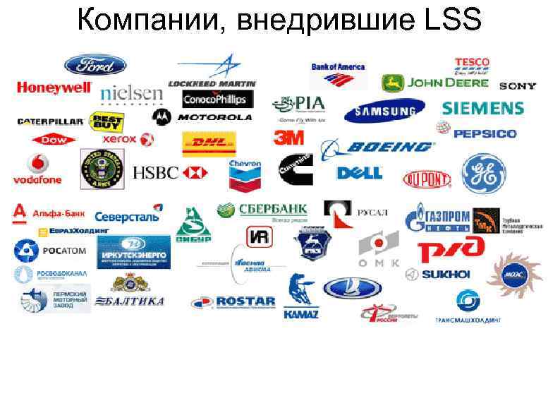 Компании, внедрившие LSS 