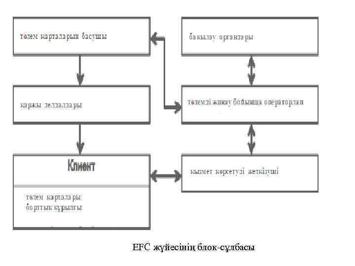 EFC жүйесінің блок-сұлбасы 