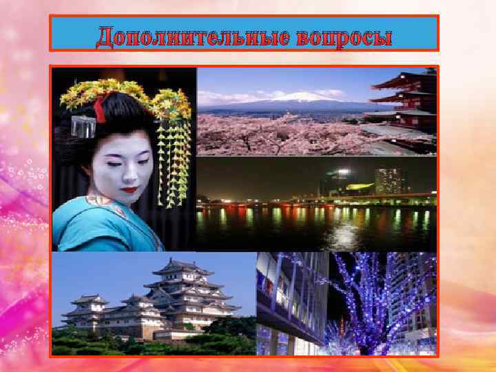 Дополнительные вопросы 